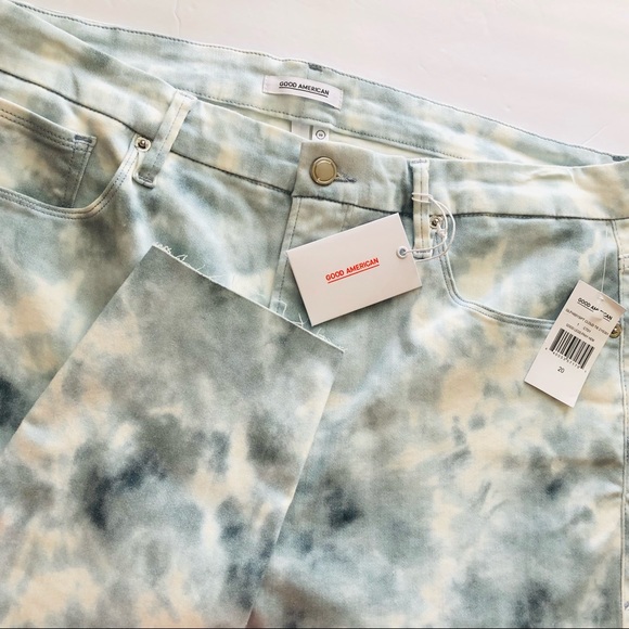 Good American Denim - Good American Good Legs Cloud Tie Dye Skinny Jeans